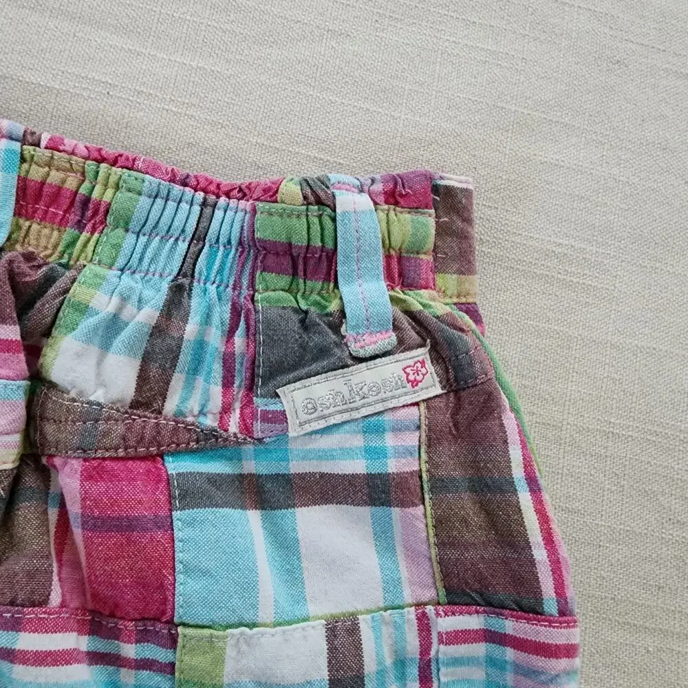 Y2k Oshkosh Patchwork Skirt 4t
